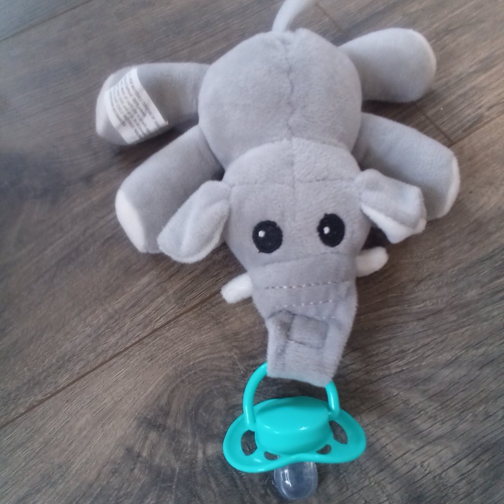 Nwot Baby Pacifier With Animal